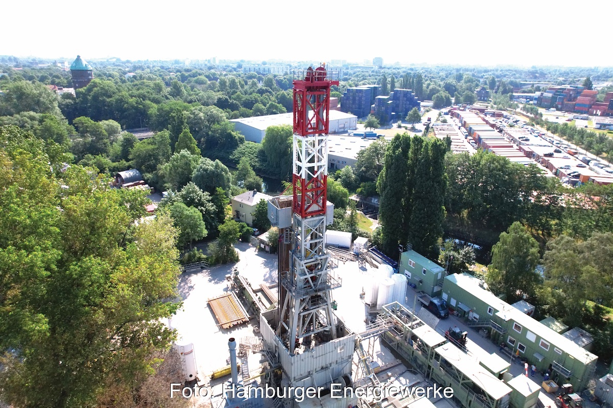 Ein Bohrtum für Tiefe Geothermie in Hamburg.