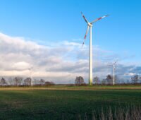 Windräder in Norddeutschland