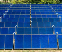 Große Solarthermie-Anlage