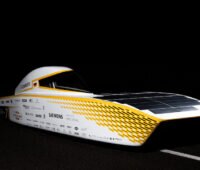 Das Solarauto Covestro Photon des Teams Sonnenwagen Aachen