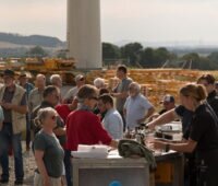 Richtfest der Bürgerenergie-Windenergieanlage in Dörentrup-Wendlinghausen