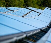 Solarwärmekollektoren für die Fernwärme in Greifswald