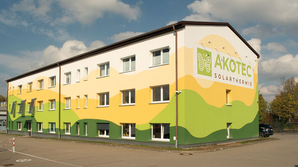 Bürogebäude von Akotec in Angermünde.