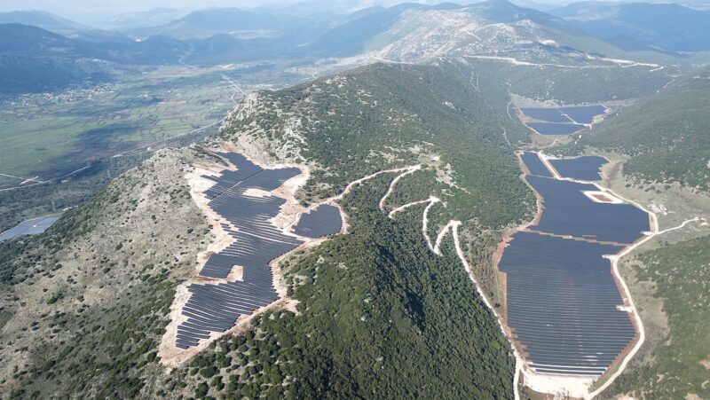 Photovoltaik-Park in Griechenland von Abo Wind.