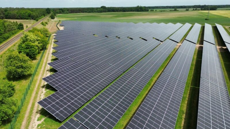 Freiflächensolaranlage von ABO Energy.