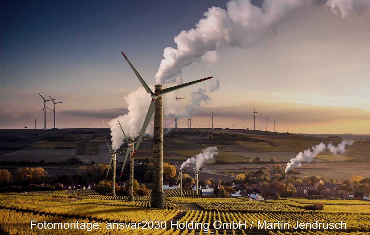 Klimaschutzunternehmen stellt qualmendes Windrad vor – Solarserver