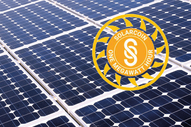SolarCoins und PV-Module