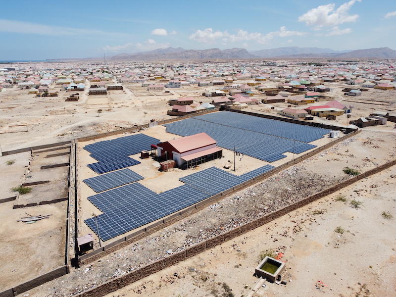 Solarstrom-Hybrid-Anlagen in Somalia