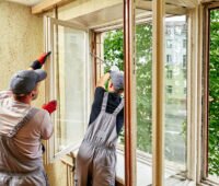 Fenstertausch durch Handwerker im Altbau