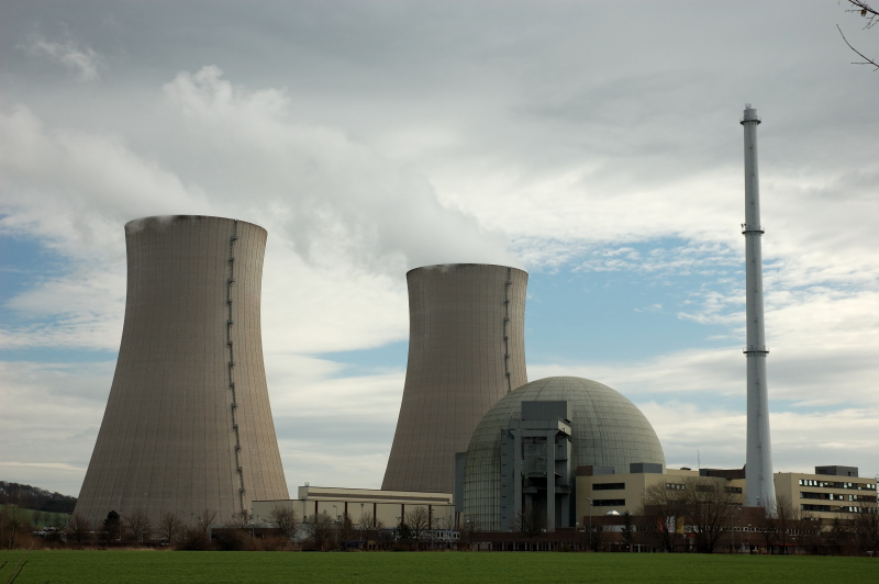 Ein Atomkraftwerk in Europa-