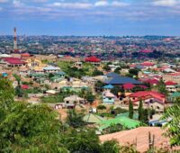 Blick über Ghanas Hauptstadt Accra.