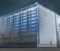 Der Batterie-Großspeicher Aster 5000 ist ein Container.