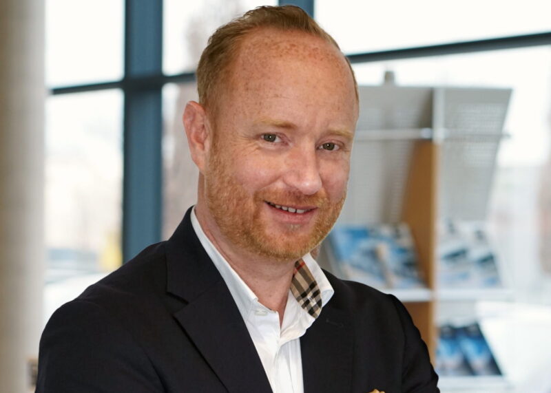 Portrait von Andreas Haller, Vorstandsvorsitzender der Quantron AG.