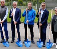 Spatenstich für Großbatteriespeicher in der Schweiz von Axpo und Energie-Uri.