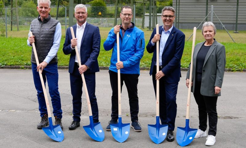 Spatenstich für Großbatteriespeicher in der Schweiz von Axpo und Energie-Uri.