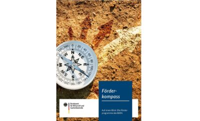 Im Bild das Cover vom BAFA Förderkompass 2023