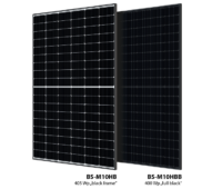 Zu sehen ist die neuen Photovoltaik-Modulreihe BS-M10 von Bauer Solar.