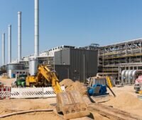 Im Bild der Bau eines Gaskraftwerkes in Kiel, der BDEW hat ein Eckpunktepapier zur Ausschreibung für H2-ready-Kraftwerke veröffentlicht.