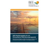 Der Bundesverband Erneuerbare Energie (BEE) hat ein Beschleunigungspaket für alle erneuerbaren Energien erarbeitet.