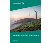 Im Bild das Cover vom Projektionsbericht 2023 der Europäischen Umweltagentur.