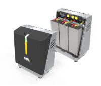Zu sehen ist das Das Hochvolt-System Hyperion von der BMZ Gruppe.