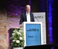 Der BWP-Geschäftsführer Martin Sabel bei einem Vortrag.