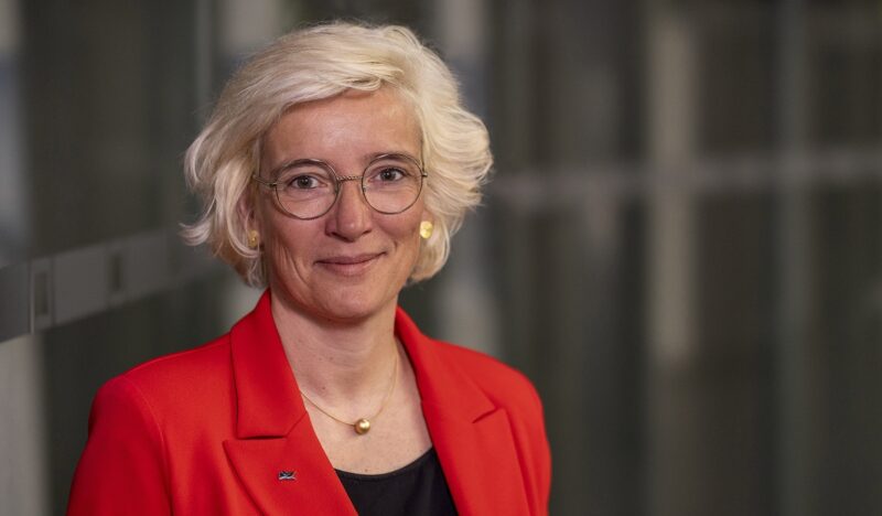 Im Bild Bärbel Heidebroek, Präsidentin des Bundesverbands Windenergie (BWE).