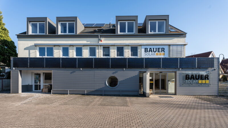 Geschäftsgebäude der Bauer Solar.