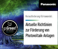 goGreen: Panasonic: Aktuelle Richtlinien zur Förderung von Photovoltaik-Anlagen
