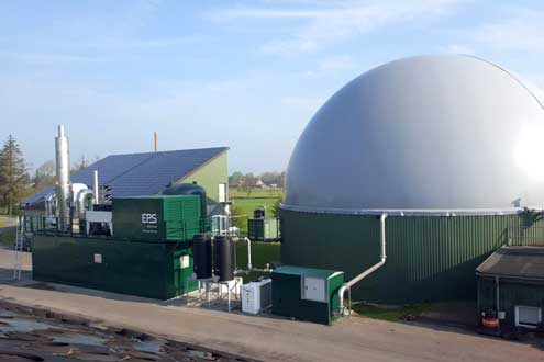 Zu sehen ist eine Biogasanlage. Auch für diese fordern die Bioenergieverbände Planungssicherheit.