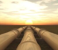 Im Bild eine Pipeline als Symbol für das Gesetz zur Wasserstoff-Netzentwicklungsplanung.