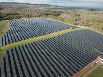 Solarpark Bundorf vom Photovoltaikunternehmen MaxSolar errichtet