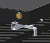 Zu sehen ist das neue Montagesystem für Photovoltaik und Solarthermie.