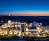 Zu sehen ist die Sunliquid-Anlage in Podari, in der Clariant Zellulose-Ethanol herstellt.