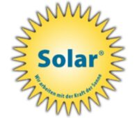 Zu sehen ist das Logo der Solar Labels.