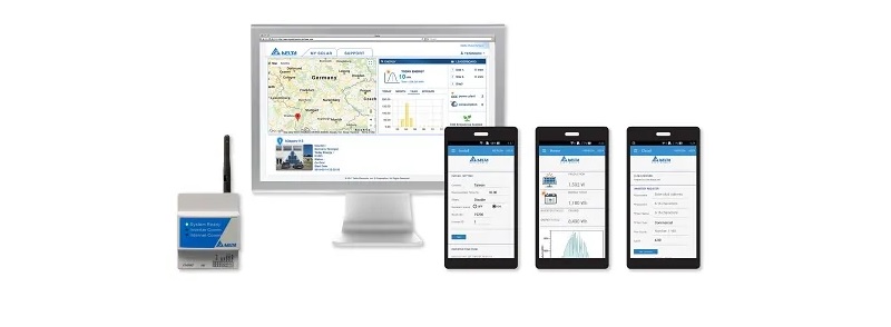 Delta: Solar-Wechselrichter mit Bluetooth-Funktion - Solarserver