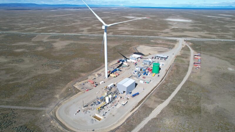 Windenergie-Anlage in Chile, Elektrolyseur, Produktion von E-Fuels