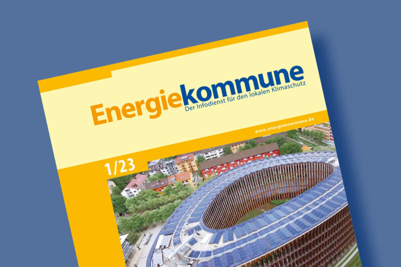 Titelseite Energiekommune 1/2023