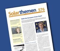 Titelbild von Solarthemen 576