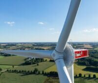 Eine Windturbine von Enercon, das Unternehmen will vom Windenergieanlagen Hersteller zum Systemanbieter weiterentwickeln.