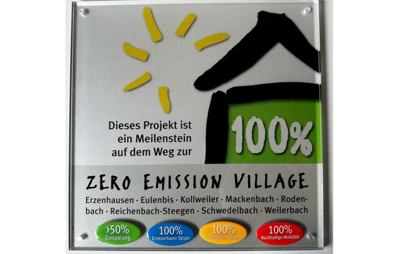 Weilerbach hat sich auf den Weg zum „Zero Emission Village“ gemacht und belohnt die Bürger:innen mit einem Meilensteine-Programm.