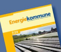 Angeschnittenes Titelbild der Zeitschrift Energiekommune 7/24