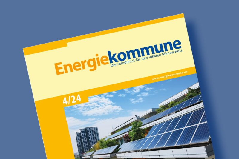 Energiekommune 4/24 Titelseite angeschnitten