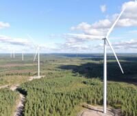 Im Bild der Windpark Konttisuo, den die Energiequelle GmbH realisiert hat.