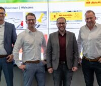 Im Bild Firmenvertreter vom Energieversorger E.optimum und E-con.