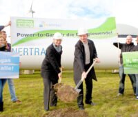 Erster Spatenstich für H2-Anlage von Enertrag
