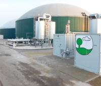 Biogasanlage mit Gasaufbereitung