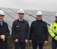 Envia Therm hat seinen zweiten Photovoltaik-Solarpark in Guben im Landkreis Spree-Neiße in Betrieb genommen.
