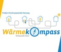 Zu sehen ist das Logo vom Online-Wärmekostenrechner für erneuerbare Wärme.