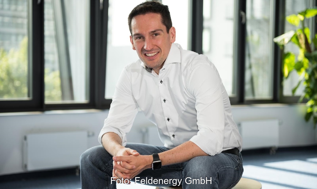 Adrian Renner, Mitgründer und CEO vom Agri-PV Projektentwickler Feldenergy.